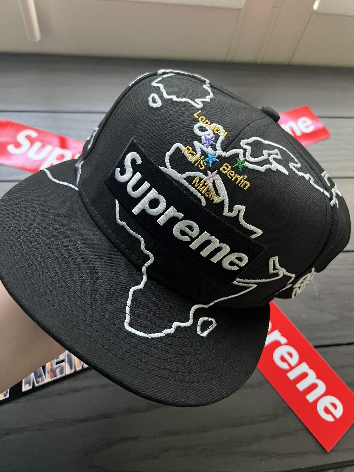 Supreme Worldwide New Era Hats