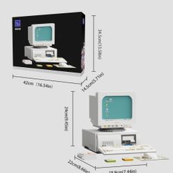 Unopened BRICKKK
BRICKKK
Visit the Store
4.6
4.6 out of 5 stars
(84)
BRICKKK Retro Computer Building Blocks Set, Vintage PC Model Kit for Adul