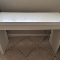Console table with drawer