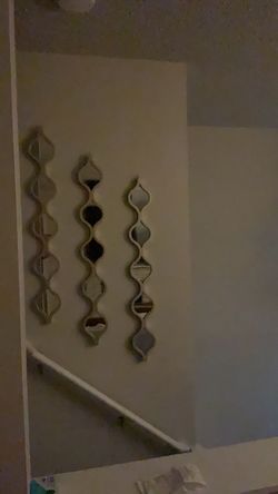 3 Wall Mirror Panels