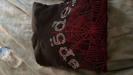 Black spider hoodie