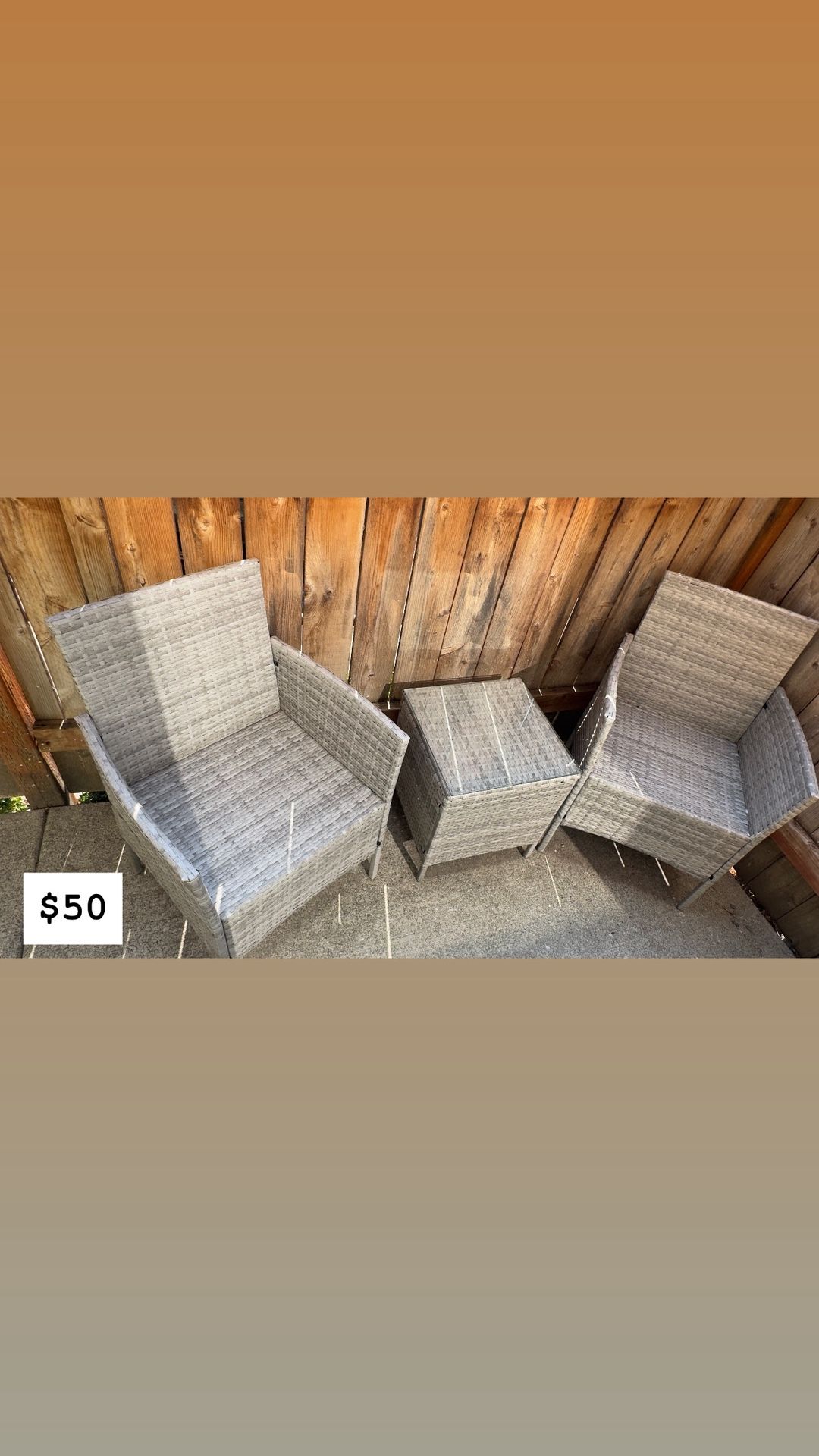 Patio set