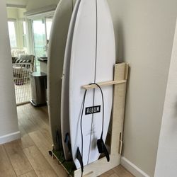 Beautiful and Functional Surf Rack