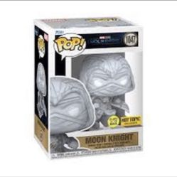 Marvel Disney Moonknight Glow In The Dark Funko Pop Figure Hot Topic Exclusive 