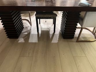 Dinner table brown