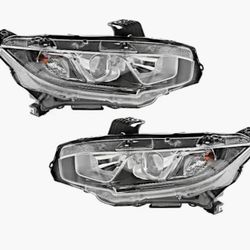 2016 Honda Civic Coupe Factory Headlights
