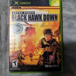 Xbox original Game - Delta Force Black Hawk Down