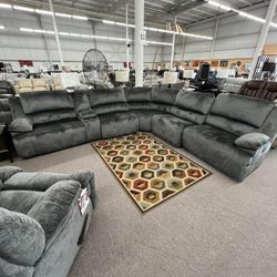 Reclining Sectonal In Stock For Fast Delivery 