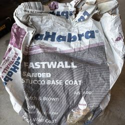 Stucco Base Scratch Coat (partial bag)