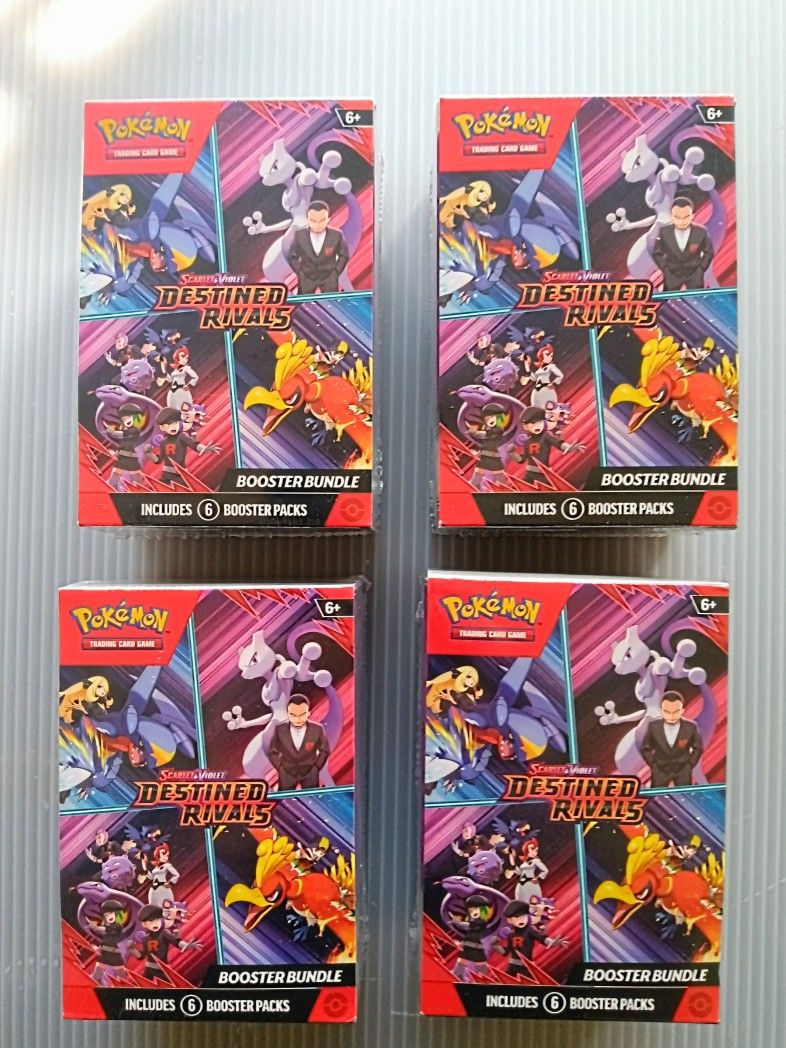 Pokemon Scarlet Violet Destined Rivals Booster Bundle