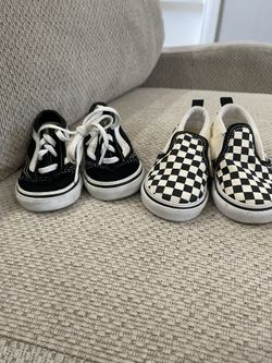 Vans Gently Used Toddler Shoes