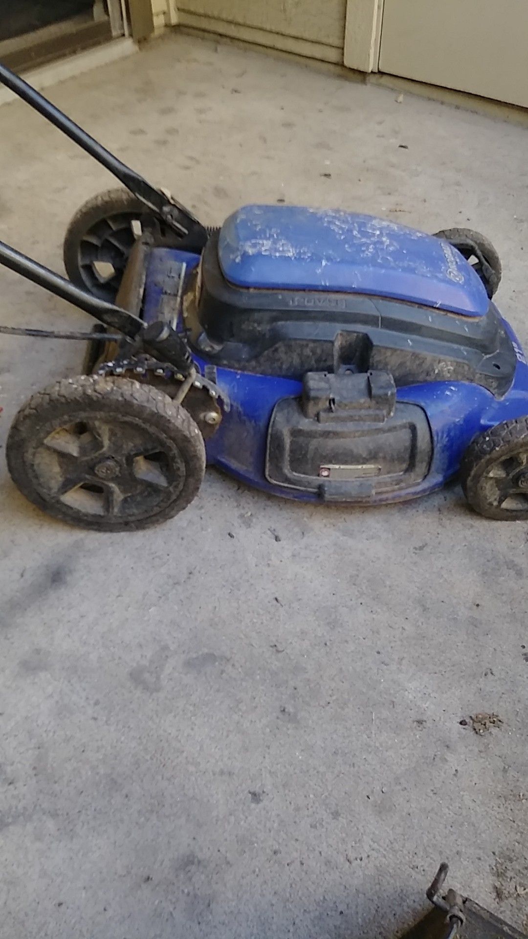 Kobalt electric lawn mower