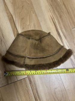 Vintage Unisex Brown Bucket Style Hat In UGG’s Design