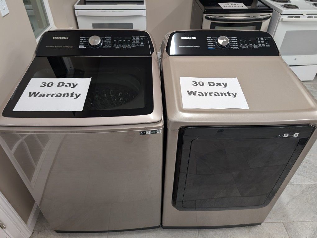 Samsung Washer and Dryer set LIKE NEW