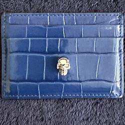 Alexander McQueen Wallet/Card holder - Blue