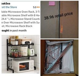 Brand New, Three Tier Kitchen Rack