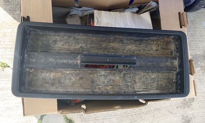 Tool box tool tray plastic