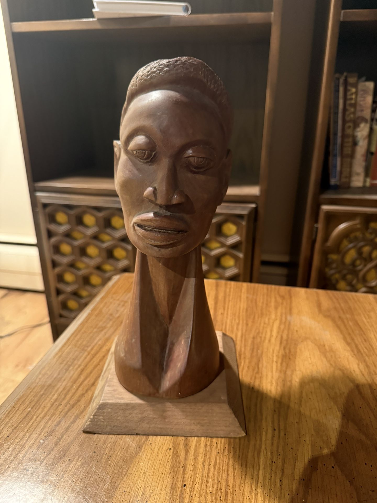 Mid 20th Century African Hand Carved Wood Sculpture