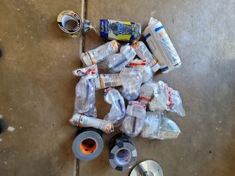 Emergency Preparedness / Survival Supply Lot – PPE, First Aid, Storage & Camping Supplies