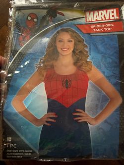 Spidergirl Tank Top Costume