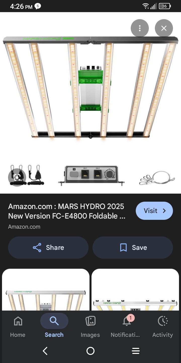 Mars Hydro FCE-4800 Grow Light
