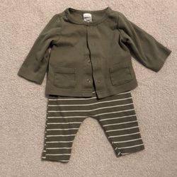 Carters Baby Boy 0-3 Month Set 