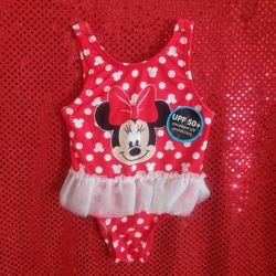 Disney Baby 0-3M Minnie Mouse Swimwear. New.