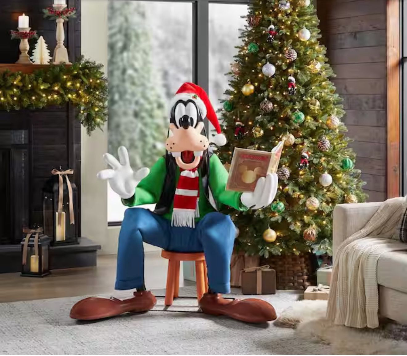 4ft Animated Goofy Home Depot