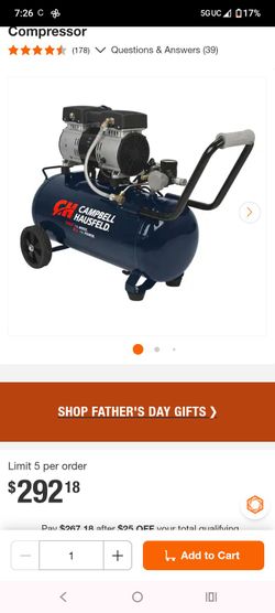 Campbell hausfeld air compressor