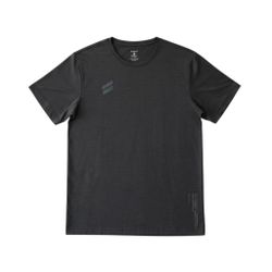 Hurley Men's T-Shirt Size XL Dark Charcoal Gray Graphic Logo Short Sleeve Surf