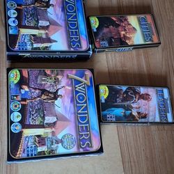 Four 7 Wonders Board Games 