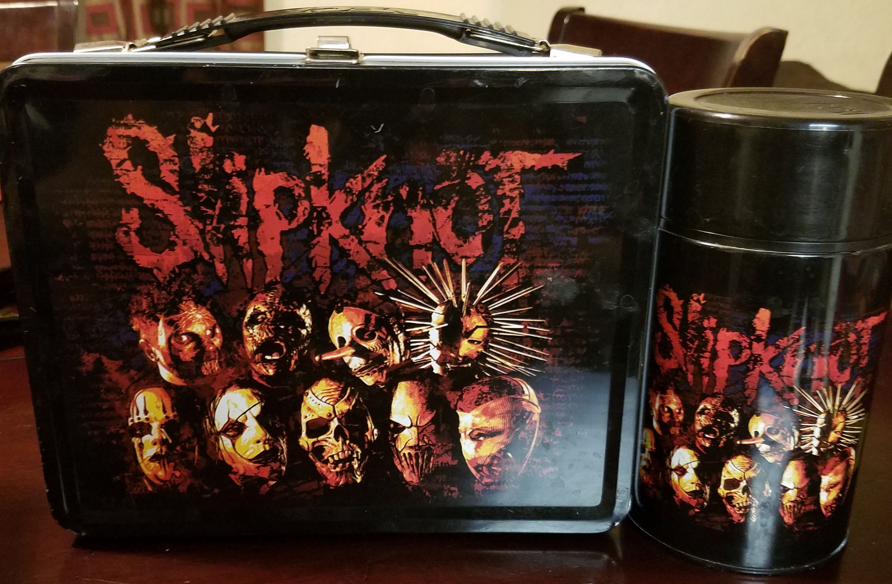 Slipknot metal lunchbox