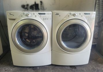 Whirlpool front loading washer and dryer