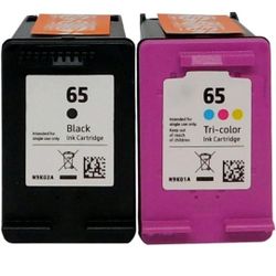 65XL Black And Color Ink Carts