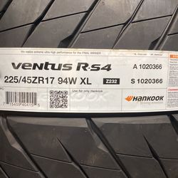 Hankook RS4 225/45/17