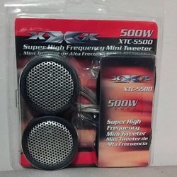 Tweeters and hide away antenna