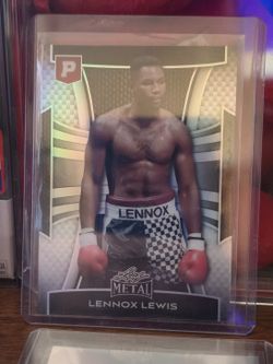2025 Lennox Lewis Leaf 1/1 Pre-production PROOF from the sports hero Collection
