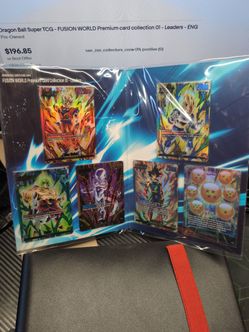 Fusion world premium card collection leaders
