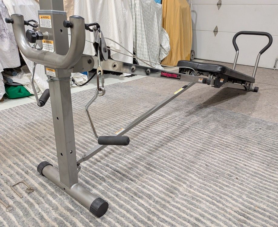 Total Gym 1700 Club Offering Versatility For Strength Cardio Pilates.