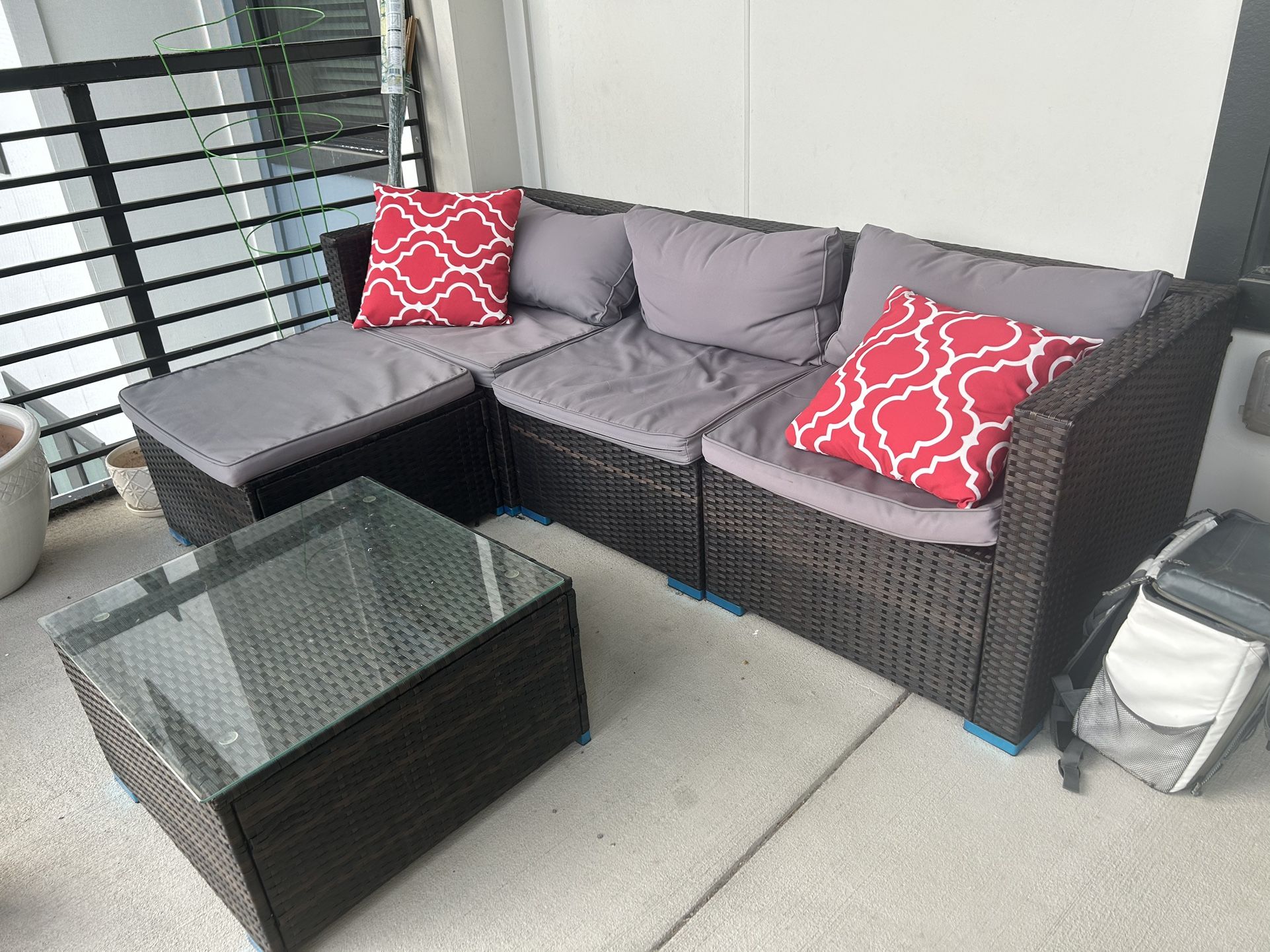 Sectional Patio Furniture - (Each Piece Is It’s Own Section)