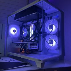 POWERFUL ALL WHITE CUSTOM GAMING PC!