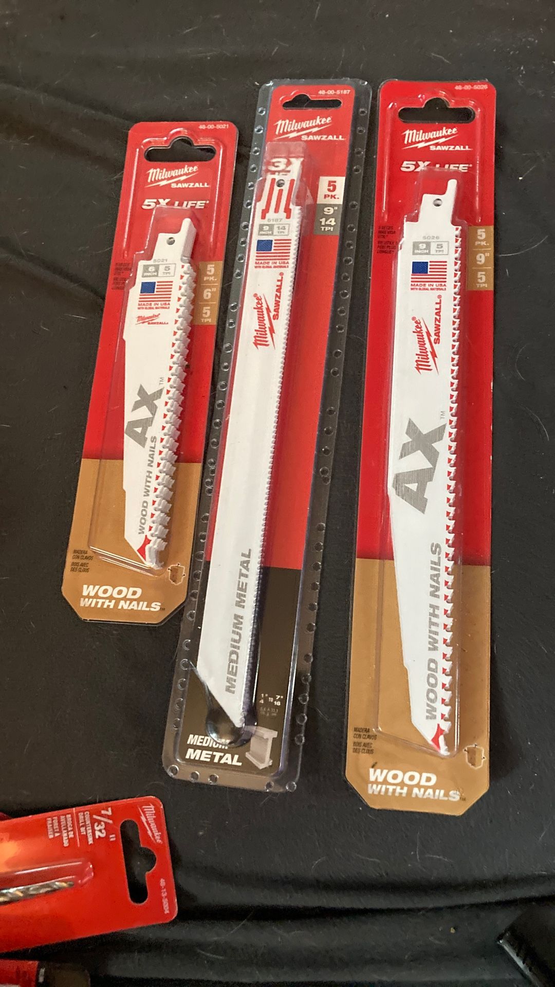 Milwaukee Sawzall Blades
