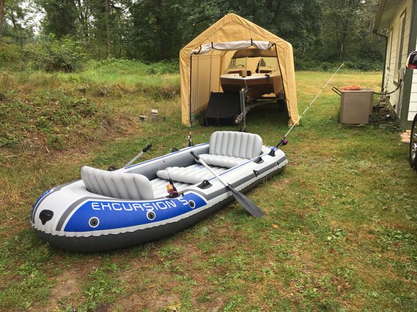 intex inflatable raft
