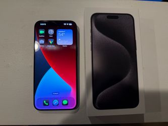 iPhone w 15 Pro Max Unlocked In Perfect Condition!