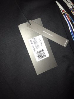 Amiri Drip Paint Logo Shirt