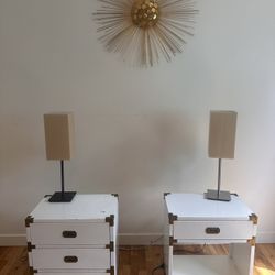Modern Side Tables And Lamps