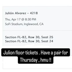 Julion Floor Ticket 