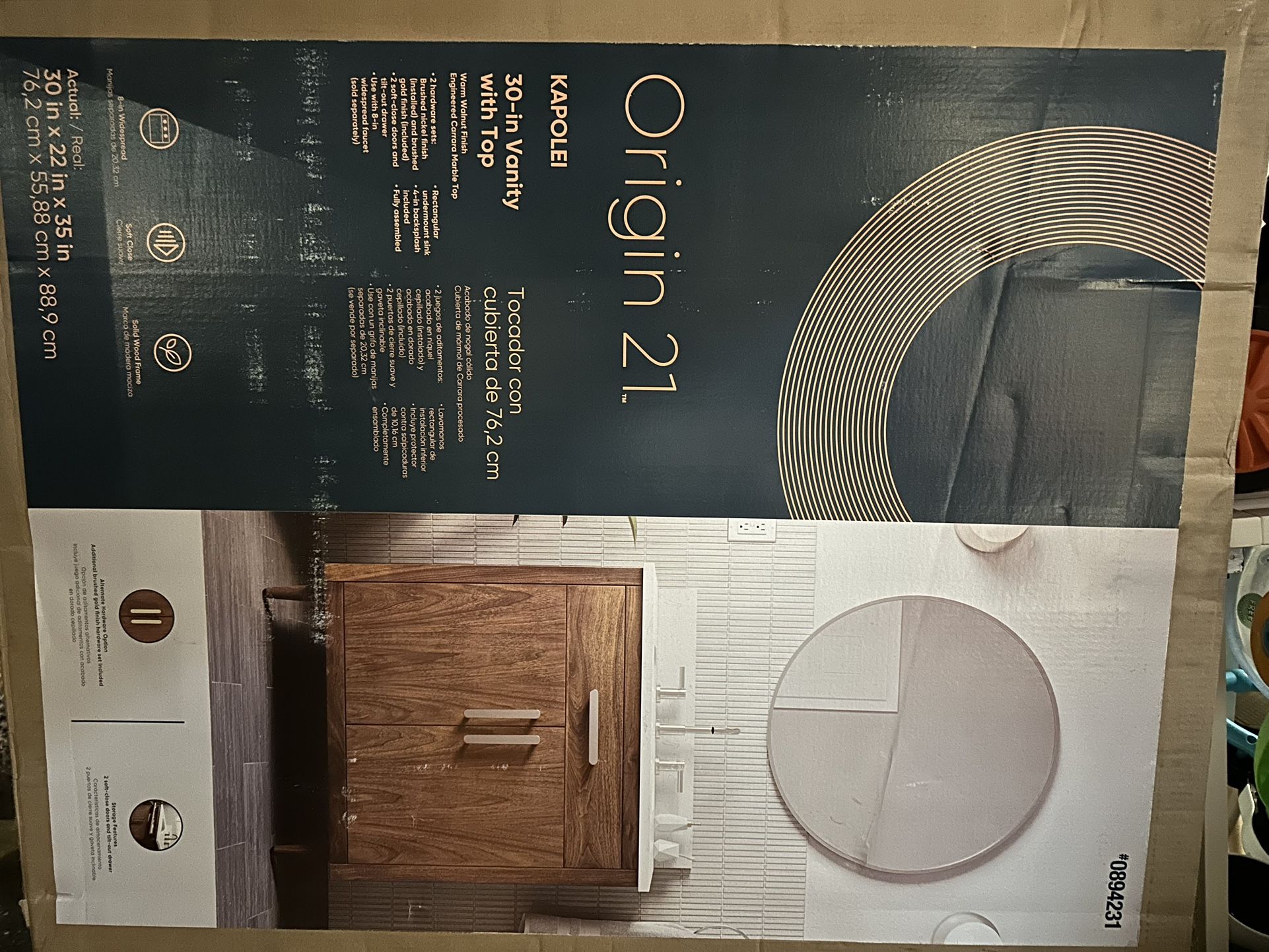 Bathroom Vanity Undermount Sink New