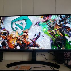LG 34UM88C-P 34" 4K monitor Utrawide QHD IPS with USB charge 2x HDMI 2x Thunderbolt