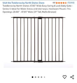 North States Easy Swing and Lock Gate